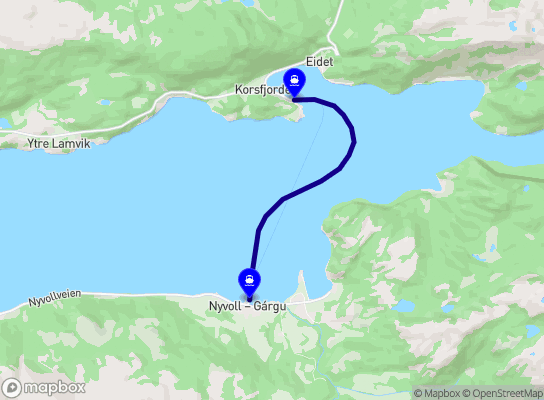 Nyvoll - Korsfjord