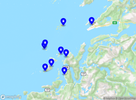 Sørarnøy - Bodø sentrumsterminalen