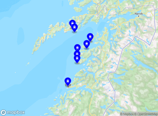 Bodø sentrumsterminalen - Svolvær