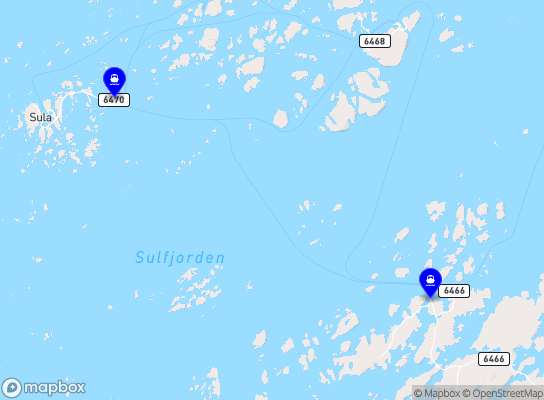 Dyrøy (Frøya) - Lomsøya (Sula)