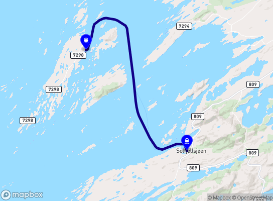 Vandve - Solfjellsjøen