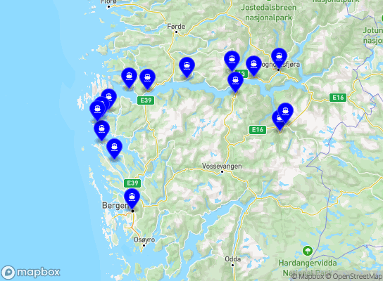 Sogndal - Strandkaiterminalen båtkai