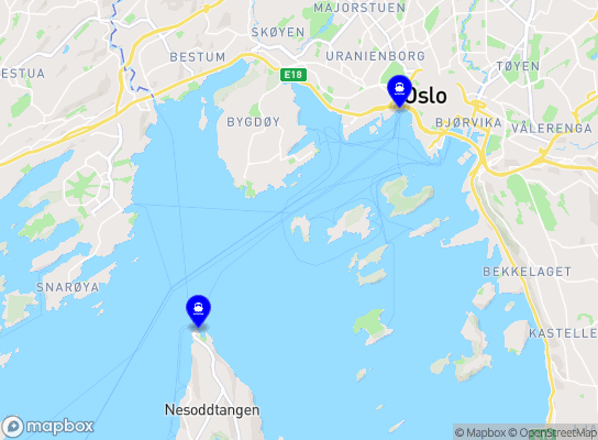 Nesoddtangen - Aker brygge