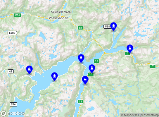 Norheimsund båtkai - Eidfjord båtkai