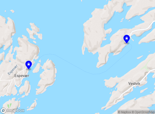 Espevær båtkai - Eidesvik båtkai