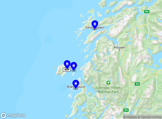 Sandnessjøen - Brønnøysund