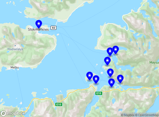 Stokmarknes - Ingelsfjord