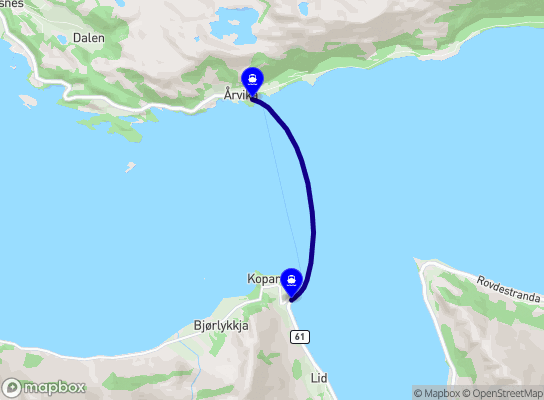 Årvika - Koparneset